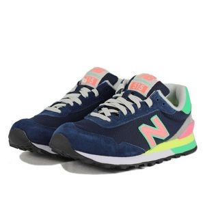 New Balance 515 Navy/Coral/Green Shoes/Sneakers - Size 11